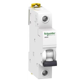 Johdonsuojakatkaisija Schneider Electric 1 P 16 A C -Käyrä Valkoinen