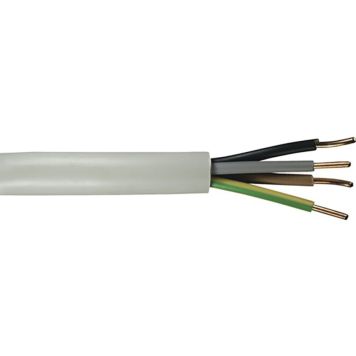 Asennuskaapeli Kabelexpress NYM-J 4x1,5 harmaa 10 m