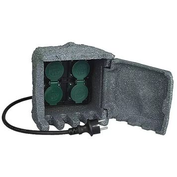 Puutarhahaaroitin Voltomat Power Rock 4 Pistorasiaa