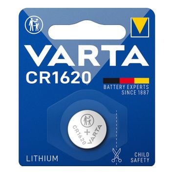 Nappiparisto Varta Lithium CR1620 1 kpl/pkt
