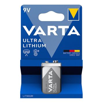 Litiumparisto Varta Ultra Lithium 9 V