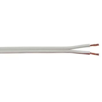 Parikaapeli Kabelexpress XYFAZ-H 2x0,75 valkoinen 5 m