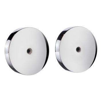 Asennuslevy Smedbo Liima-asennukseen F966 Kiiltävä kromi