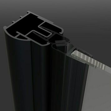 Ovenpysäytin Camargue Vario Musta