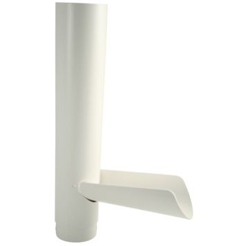 Vedenlaskuläppä Marley DN 75 valkoinen