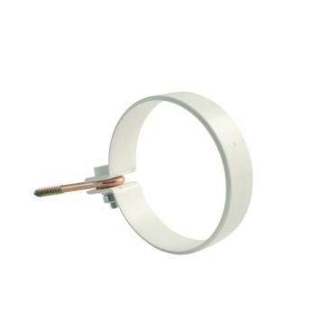 Syöksyputken kiinnike Marley DN 75 valkoinen 2 kpl