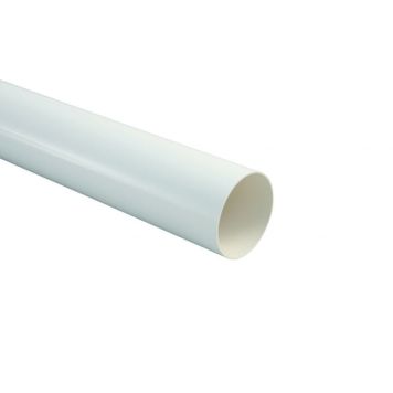 Syöksytorvi Marley DN 75 1 m valkoinen