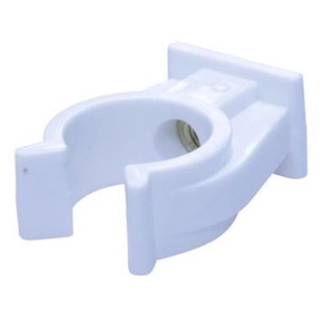 Putkenpidin Gelia 22 mm Valkoinen, 4 kpl