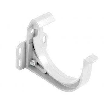 Säädettävä kourukannake Marley 75 mm valkoinen
