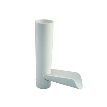 Vedenlaskuläppä Marley DN 53 valkoinen