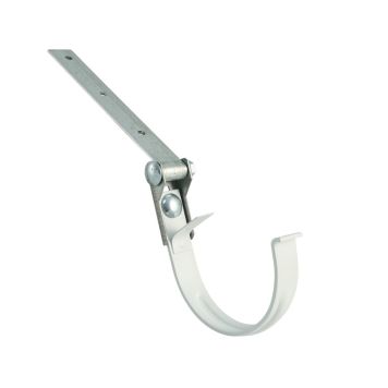 Säädettävä koururauta Marley 100 mm valkoinen