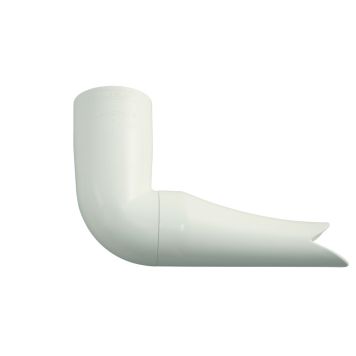 Veden ulosheittokappale Marley DN 53 valkoinen