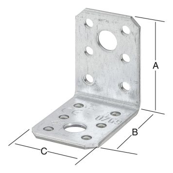 Kulmasidoslevy Sinkitty 50 x 50 x 35 mm