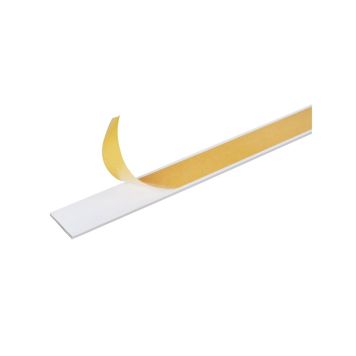 Lattarauta Alumiini 2 x 30 mm 1 m Tarrakiinnitys