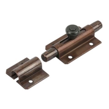 Työntösalpalukko 80 x 36 mm harjattu teräs