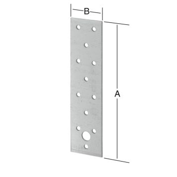 Sidoslevy 60 x 200 mm sinkitty