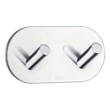 Tuplakoukku Beslagsboden Kiillotettu RST BK1091