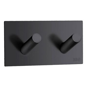 Tuplakoukku Beslagsboden Mattamusta RST BB1093