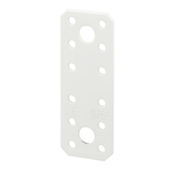 Sidoslevy 140 x 55 mm teräs valkoinen