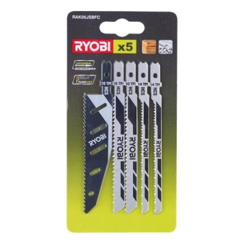 Pistosahanteräsetti Ryobi RAK05JSBFC 5-os