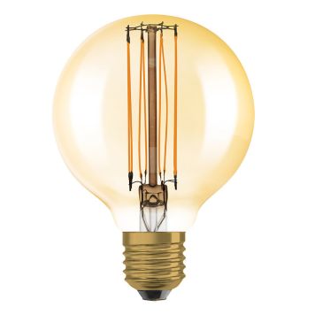 LED-lamppu Osram Vintage Globe Kulta E27 8,8 W 8 cm