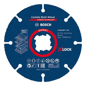 Katkaisulaikka Bosch X-Lock CMW 115 mm