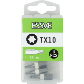 Kärki Essve TX10 25 mm 3 kpl