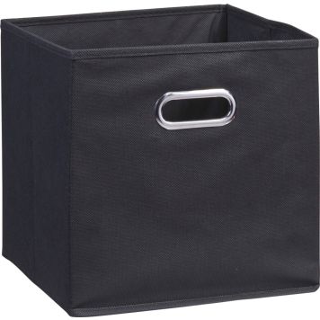 Kangaskori Zeller musta 28 x 28 x 28 cm