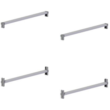 Poikkituki Lundbergs Perussarja 350 mm Valkoinen