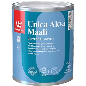 Ovi- ja Ikkunamaali Tikkurila Unica Akva