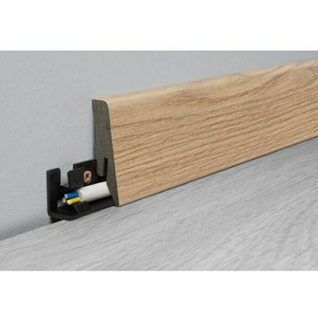 Jalkalista Logoclic Aquaprotect K58 Soft Oak 18 x 58 x 2600 mm
