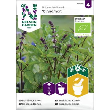 Kanelibasilika Nelson Garden Cinnamon