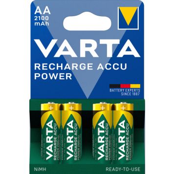Akkuparisto Varta Recharge Accu Power AA 2100 mAh 4 Kpl