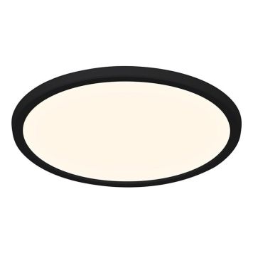 Kylpyhuoneen Plafondi Nordlux Oja Musta Ø 29 cm
