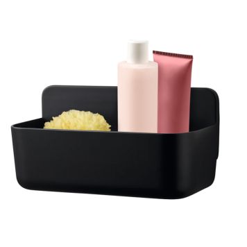 Suihkukori tesa® Lavaa mattamusta M-koko