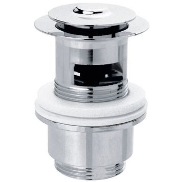 Poistoventtiili Syros 1 1/4" Kromi