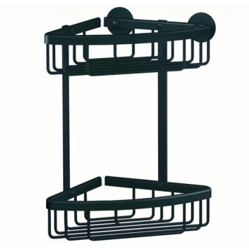 Kulmasuihkukori tesa® Aluxx Musta