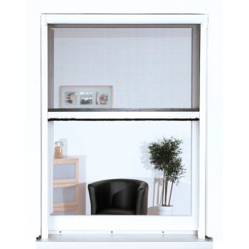 Hyönteisrullakaihdin ikkunaan Easy Life 130 x 160 cm Antrasiitti/Valkoinen