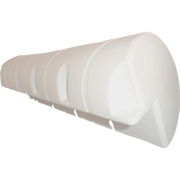 Pyöreä laiturilepuuttaja Talamex 110 x 24 x 24 cm Valkoinen