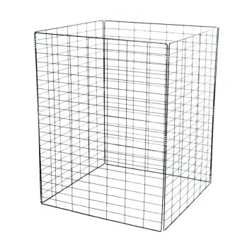 Lehtikompostori 90 x 90 x 70 cm teräs