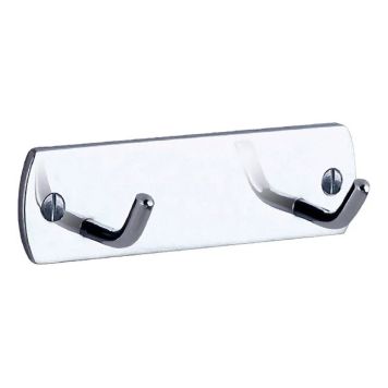 Kaksoispyyhekoukku Beslagsboden Kromi B456K