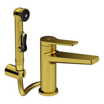 Pesuallashana bideellä Gustavsberg Epic Harjattu messinki