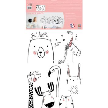 Julistetarra Plage Happy Animals