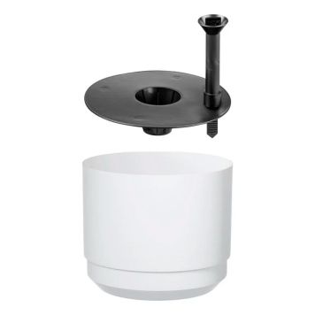 Kestokasteluruukku Orthex Pauliina valkoinen 20 cm