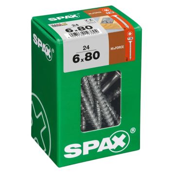 Puuruuvi Spax HI.FORCE TRX WIROX 6x80 mm 24KPL