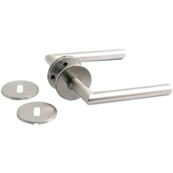 Väliovenpainike Habo A13164 Harjattu Teräs 19 mm