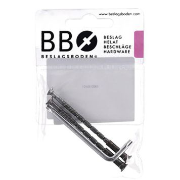 Kiinnitysruuvi ja hylsy Beslagsboden T122G