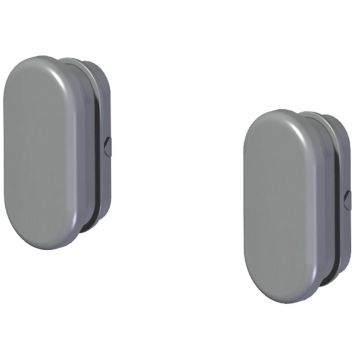 Päätytulppa Lundbergs Ovaaliputkeen Lundbergs Harmaa