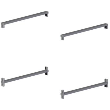 Poikkituki Lundbergs Perussarja 450 mm Hopea