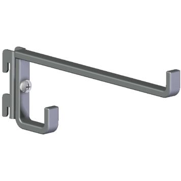 Kaksoiskoukku Lundbergs Wide hopea